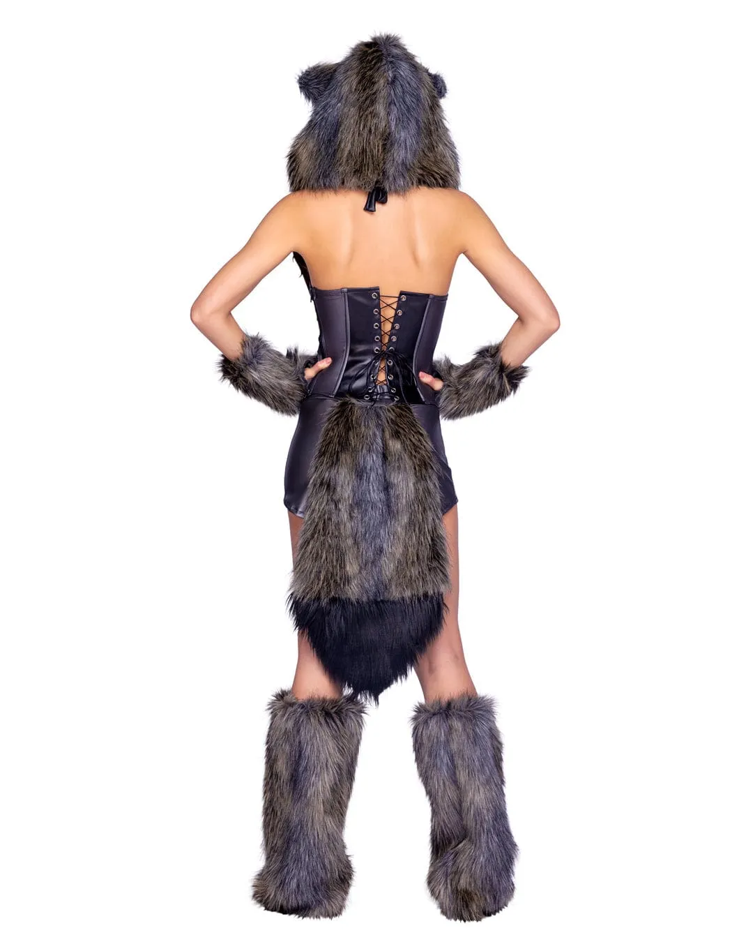 2 Pc Big Bad Wolf Halloween Cosplay Costume