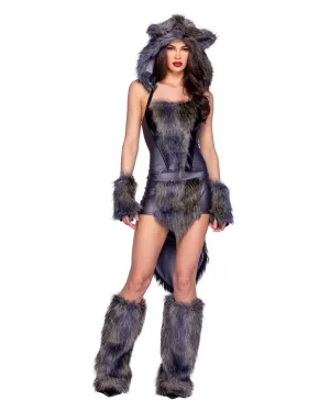 2 Pc Big Bad Wolf Halloween Cosplay Costume