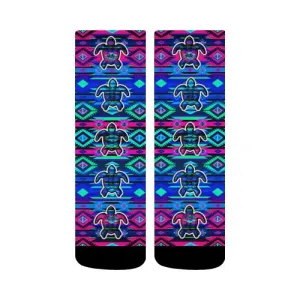 Adobe Sunset Turtle Crew Socks