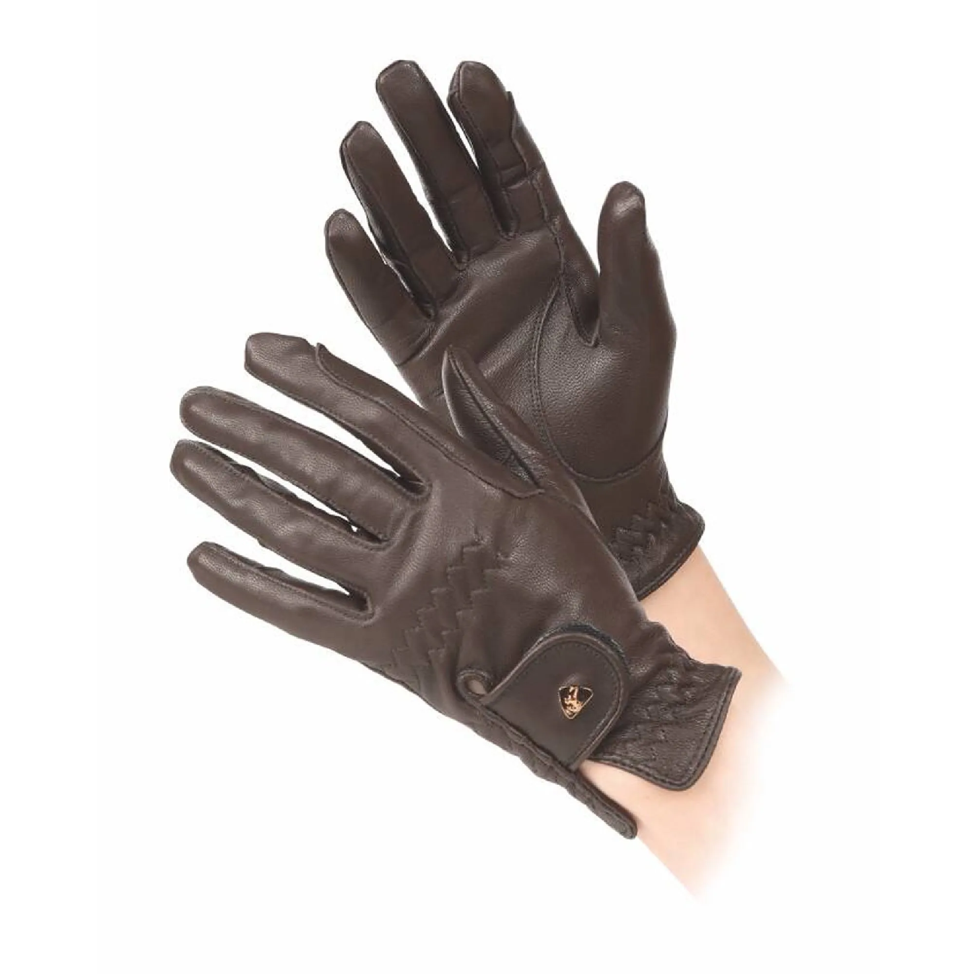 Aubrion Leather Riding Gloves