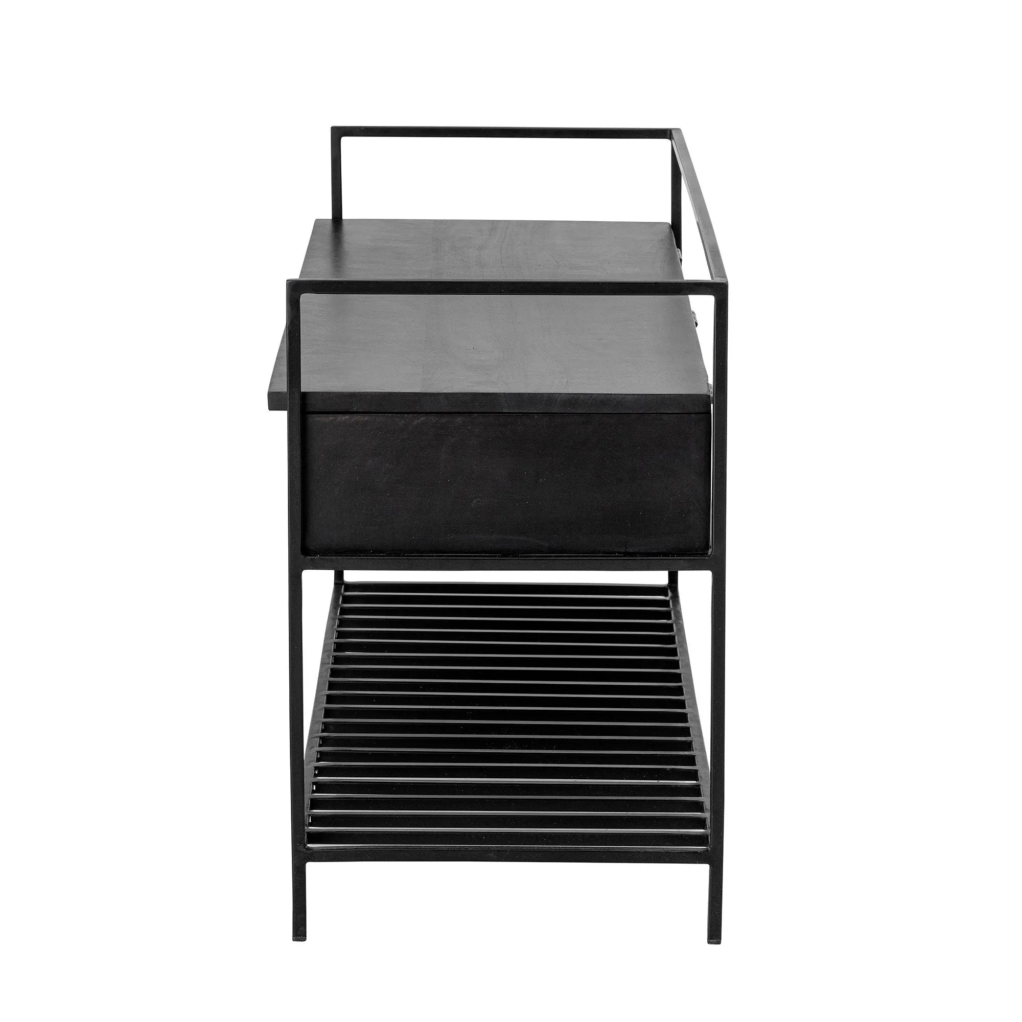 Bloomingville Abelone Bench, Black, Mango