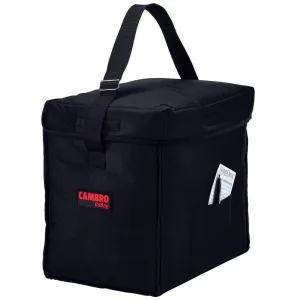 Cambro GBD13913110 13" x 9" x 13" Insulated Black Top Loading GoBag