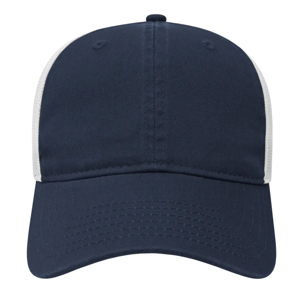 Cap America i1077 Washed Chino Twill & Washed Soft Mesh Cap