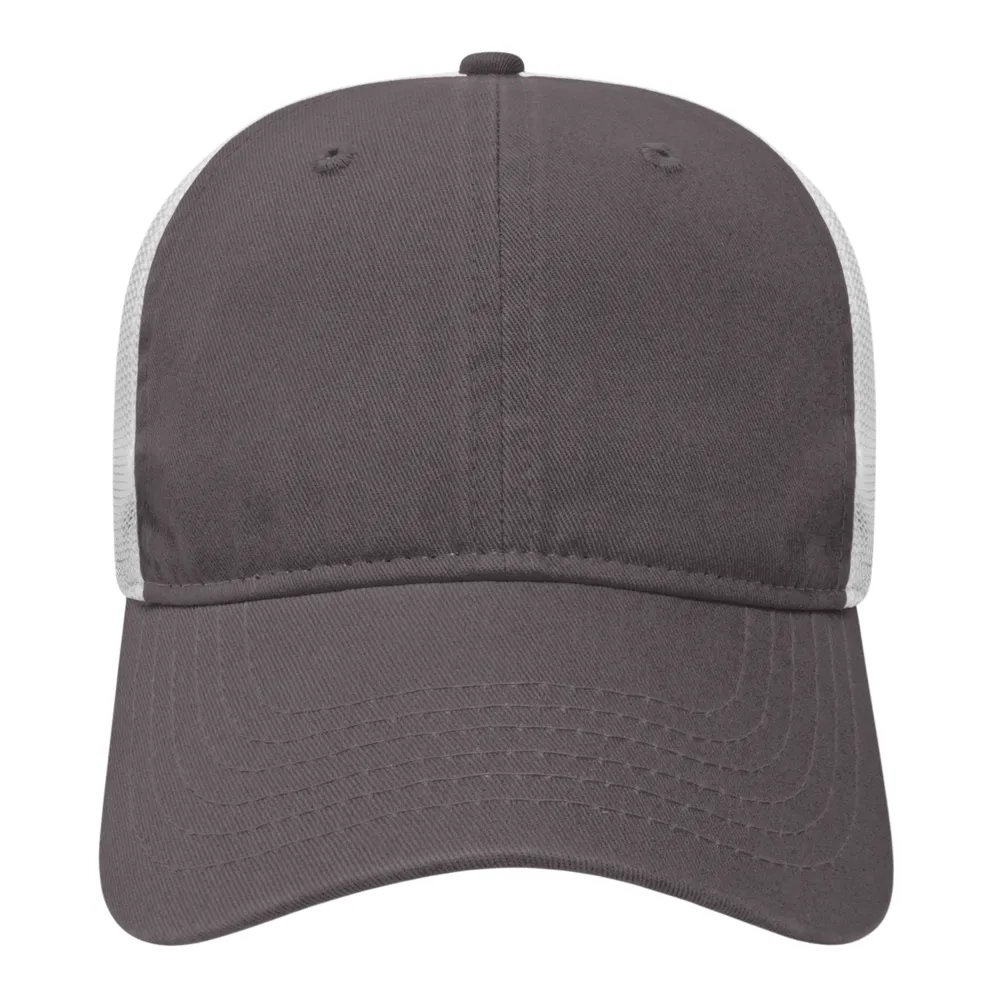 Cap America i1077 Washed Chino Twill & Washed Soft Mesh Cap