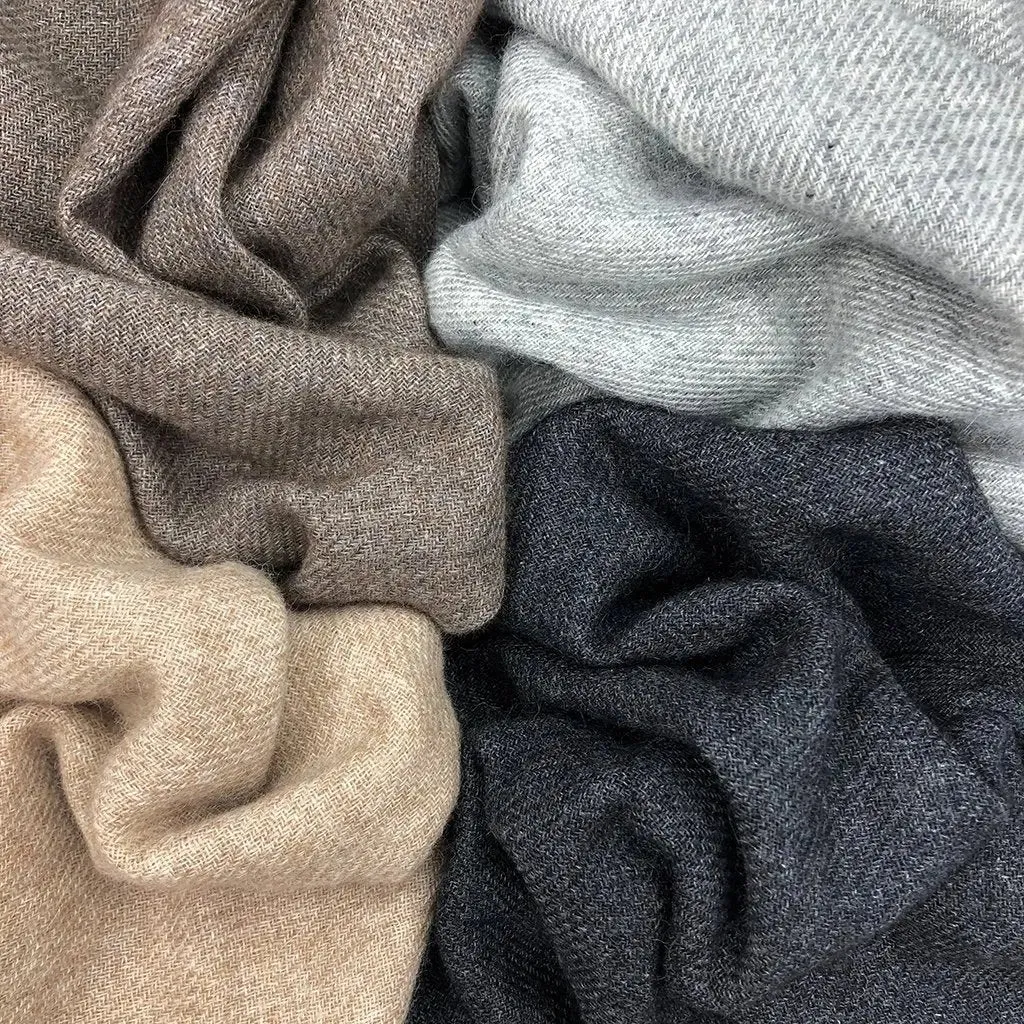 Cashmere Scarf | Espresso Handloom