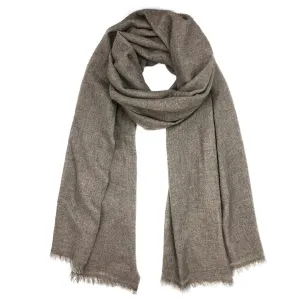 Cashmere Scarf | Espresso Handloom