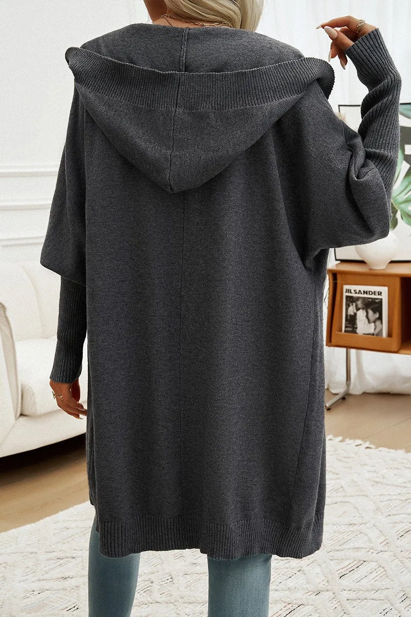 Cozy Vibes Hoodie Cardigan