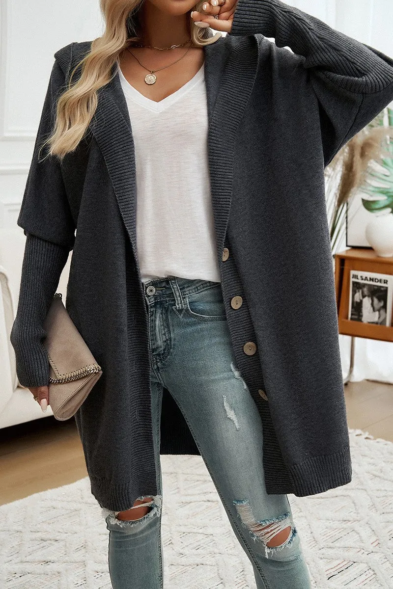 Cozy Vibes Hoodie Cardigan