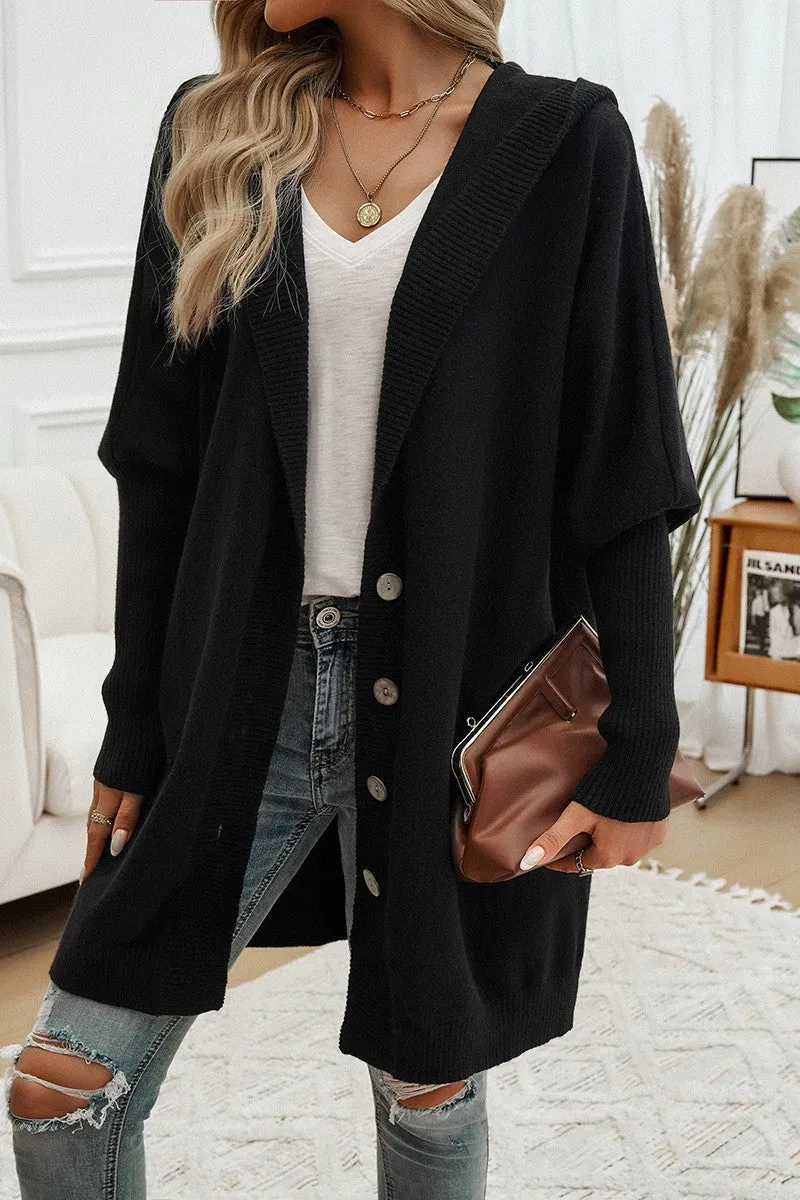 Cozy Vibes Hoodie Cardigan
