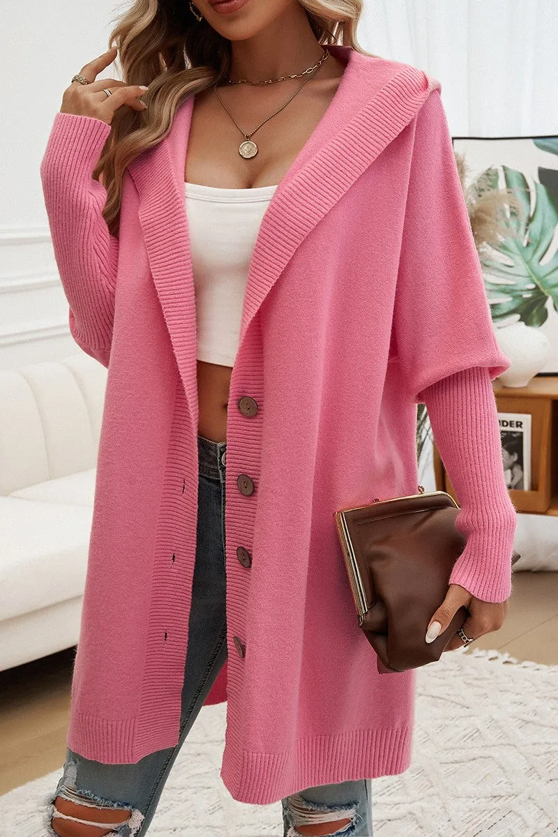 Cozy Vibes Hoodie Cardigan
