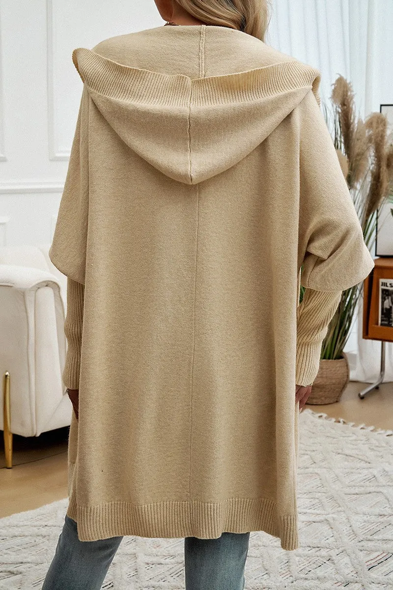 Cozy Vibes Hoodie Cardigan