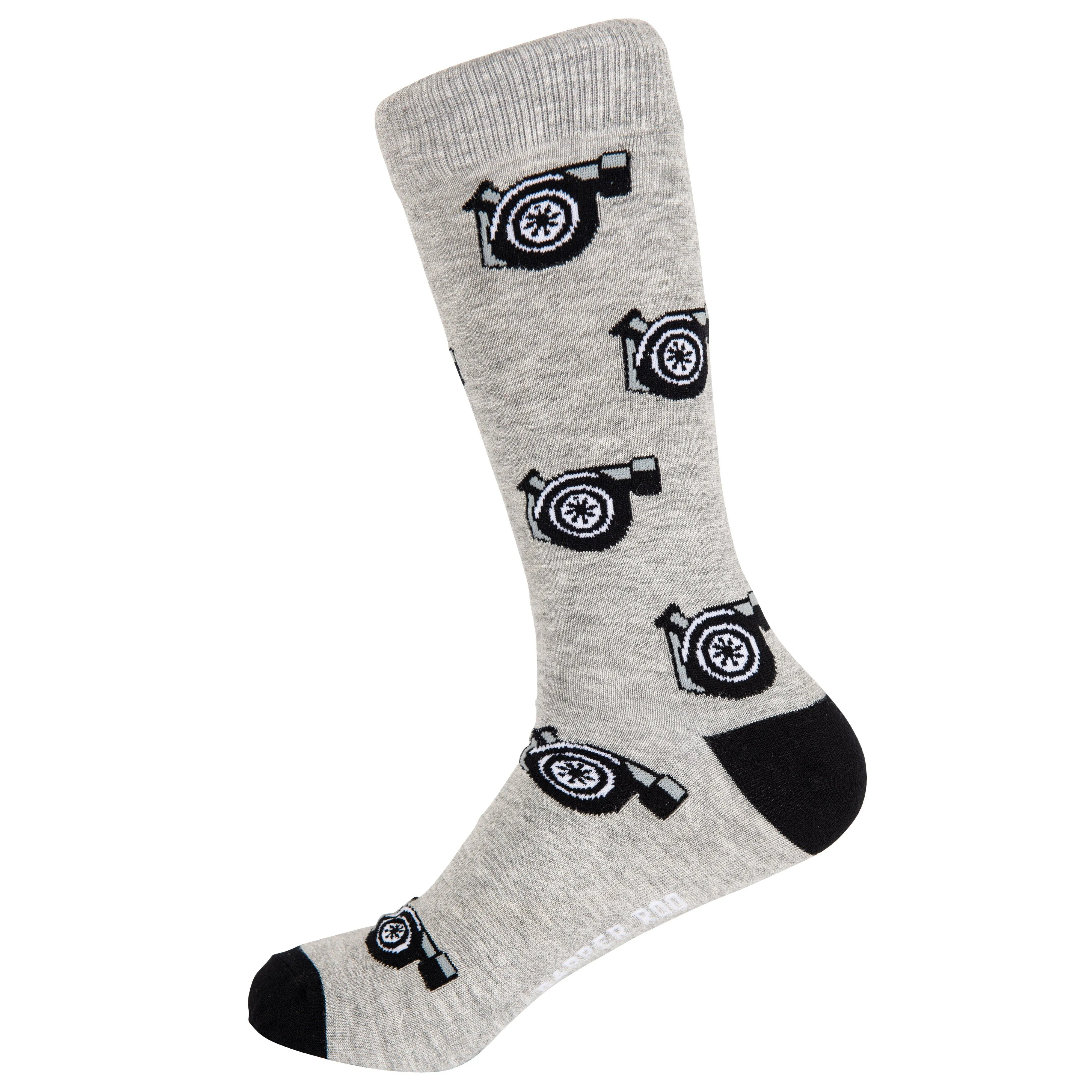 Crank it Turbocharger Bamboo Socks by Dapper Roo