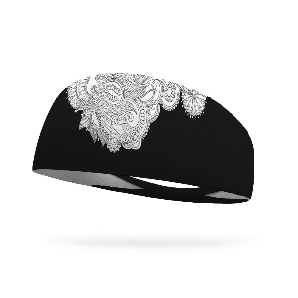 Doodle Paisley Cluster Color Your Own Wicking Headband