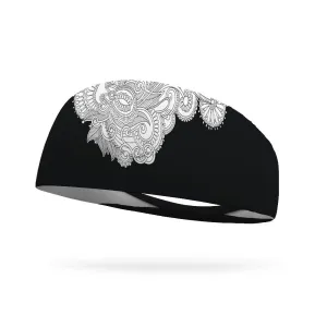 Doodle Paisley Cluster Color Your Own Wicking Headband