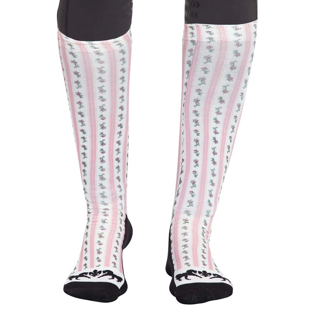 Equine Couture Ladies Isabel Padded Knee Hi Boot Socks