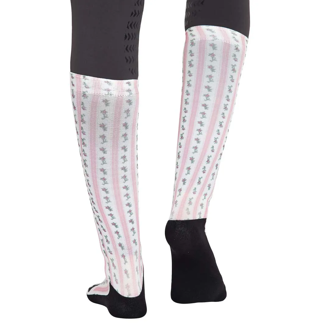 Equine Couture Ladies Isabel Padded Knee Hi Boot Socks