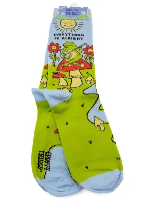 Everything is Alright Women's Crew Sock