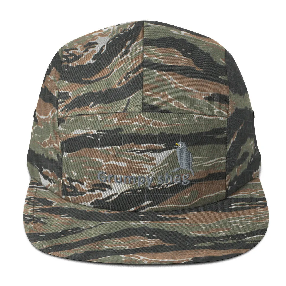 Grumpy Shag Five Panel Cap