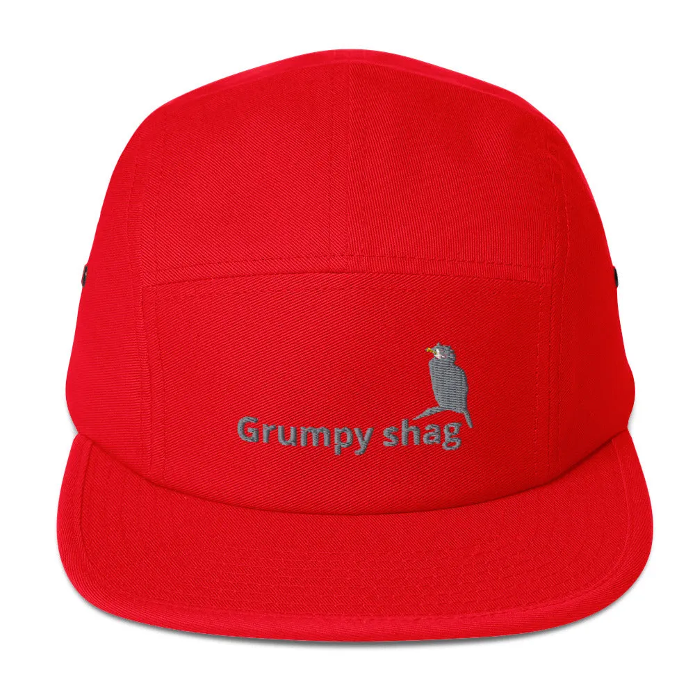 Grumpy Shag Five Panel Cap