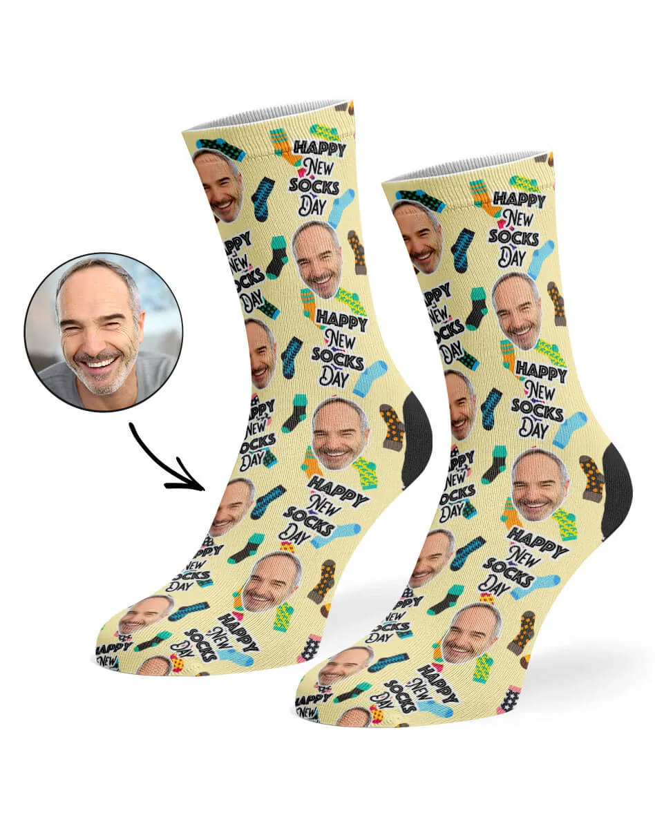 Happy New Socks Day Socks