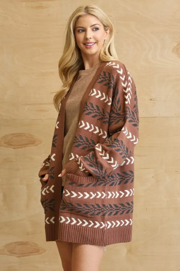Knitted Trails Cardigan