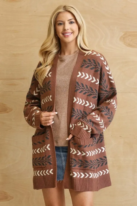 Knitted Trails Cardigan