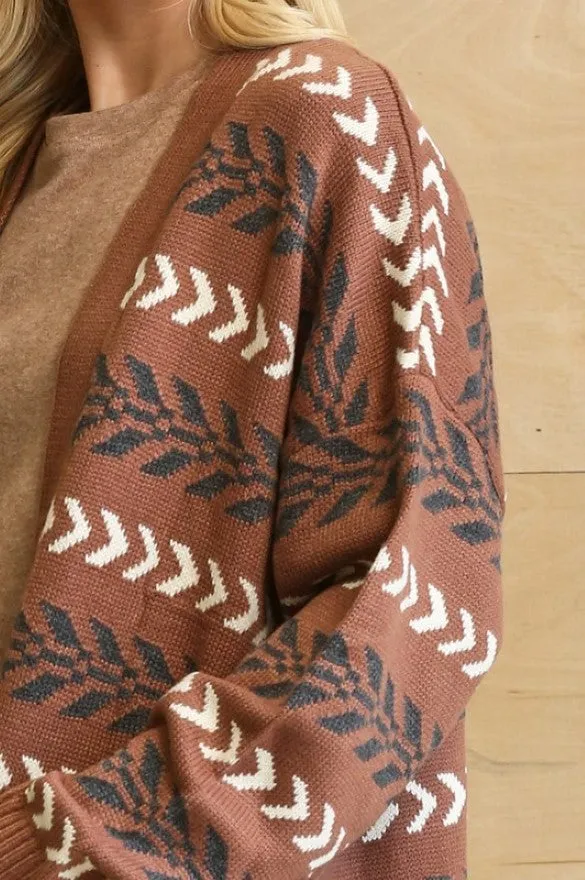 Knitted Trails Cardigan