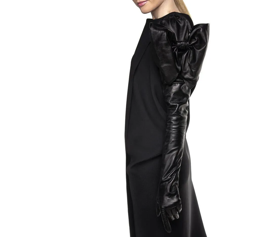 Lola Minnie Massive - Women's Silk Lined Leather Gloves