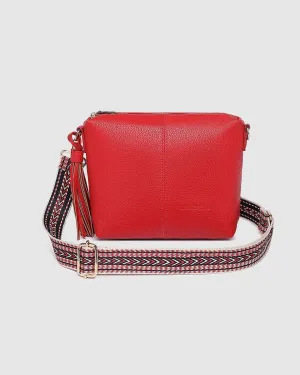 LOUENHIDE KASEY CROSSBODY BAG RED
