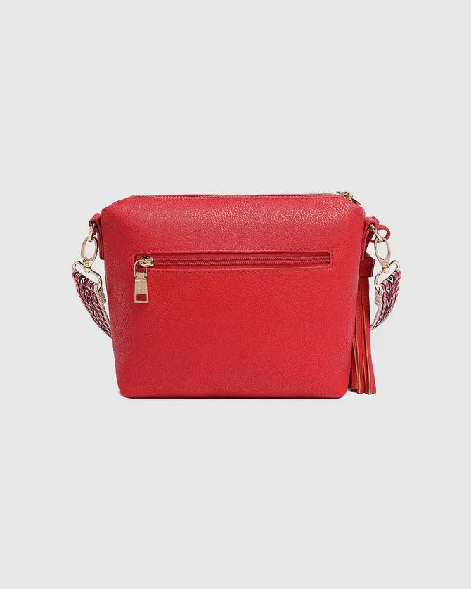 LOUENHIDE KASEY CROSSBODY BAG RED