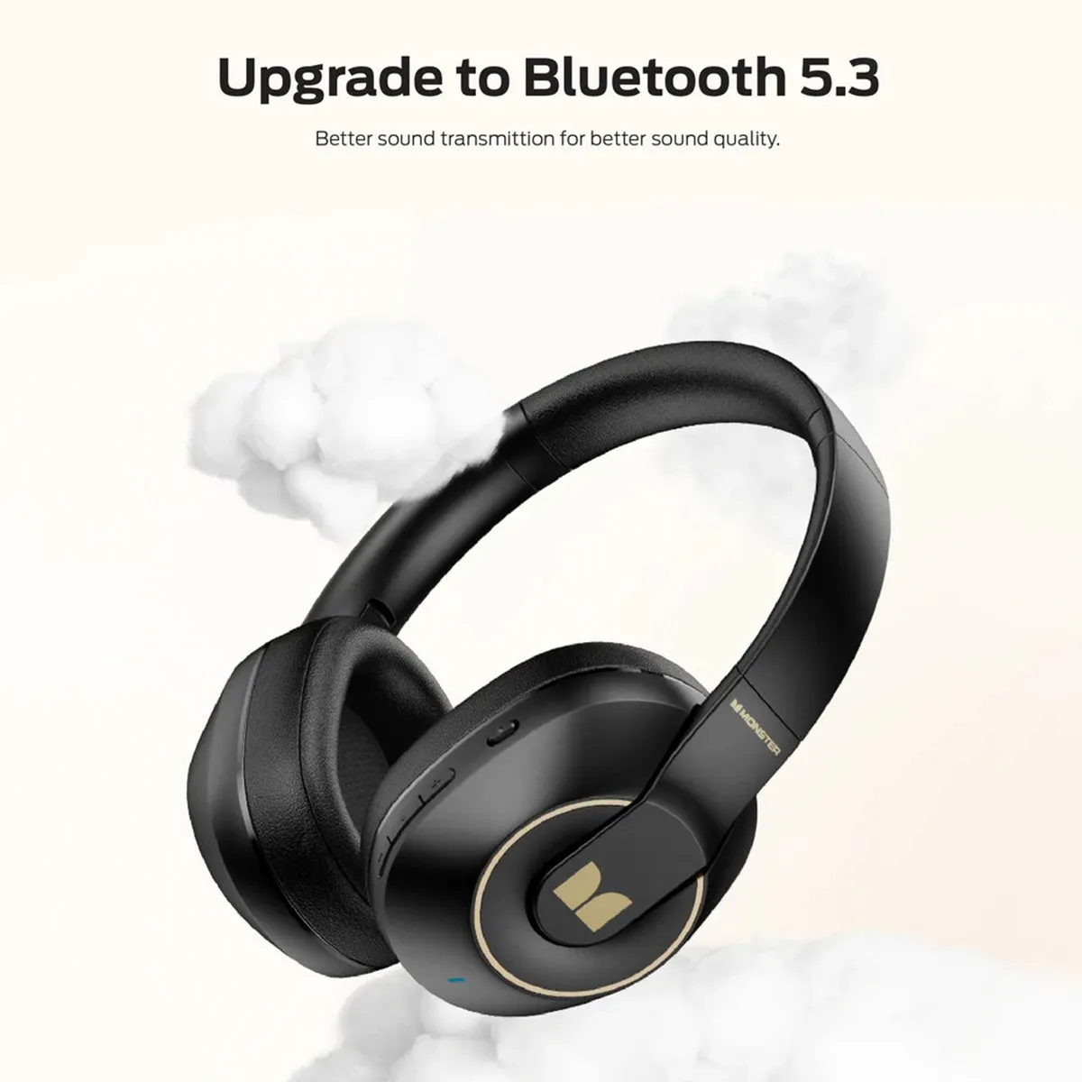 MONSTER XKH01 Bluetooth Wireless Headphones with Mic
