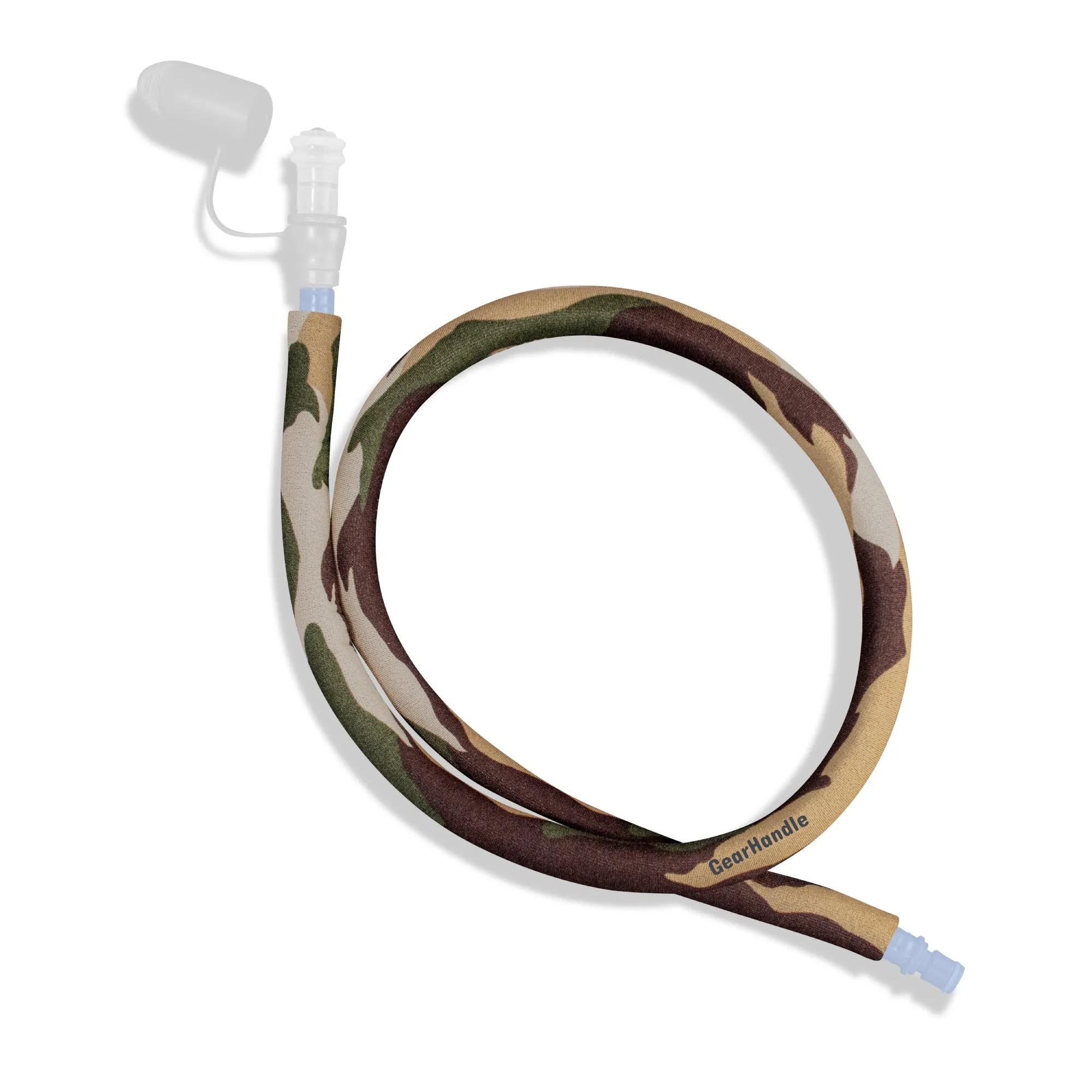 Multi Brown Camo Insulated Drink Tube Hose  Cover