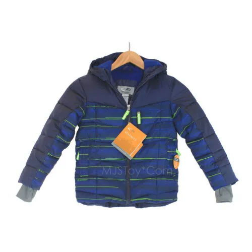 NWT C9 Champion Advanced Performance Boy Puffer Jacket Warm Winter Coat XS (4-5)