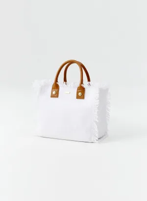 Porto Cervo White Tote