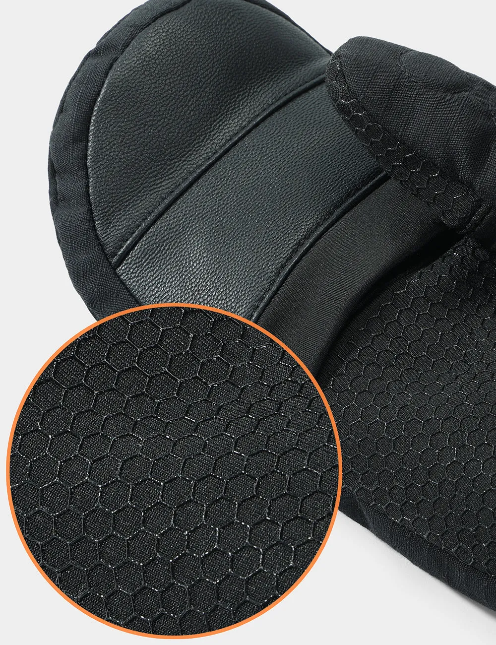 "Fargo" Unisex Heated Flip Top Mittens