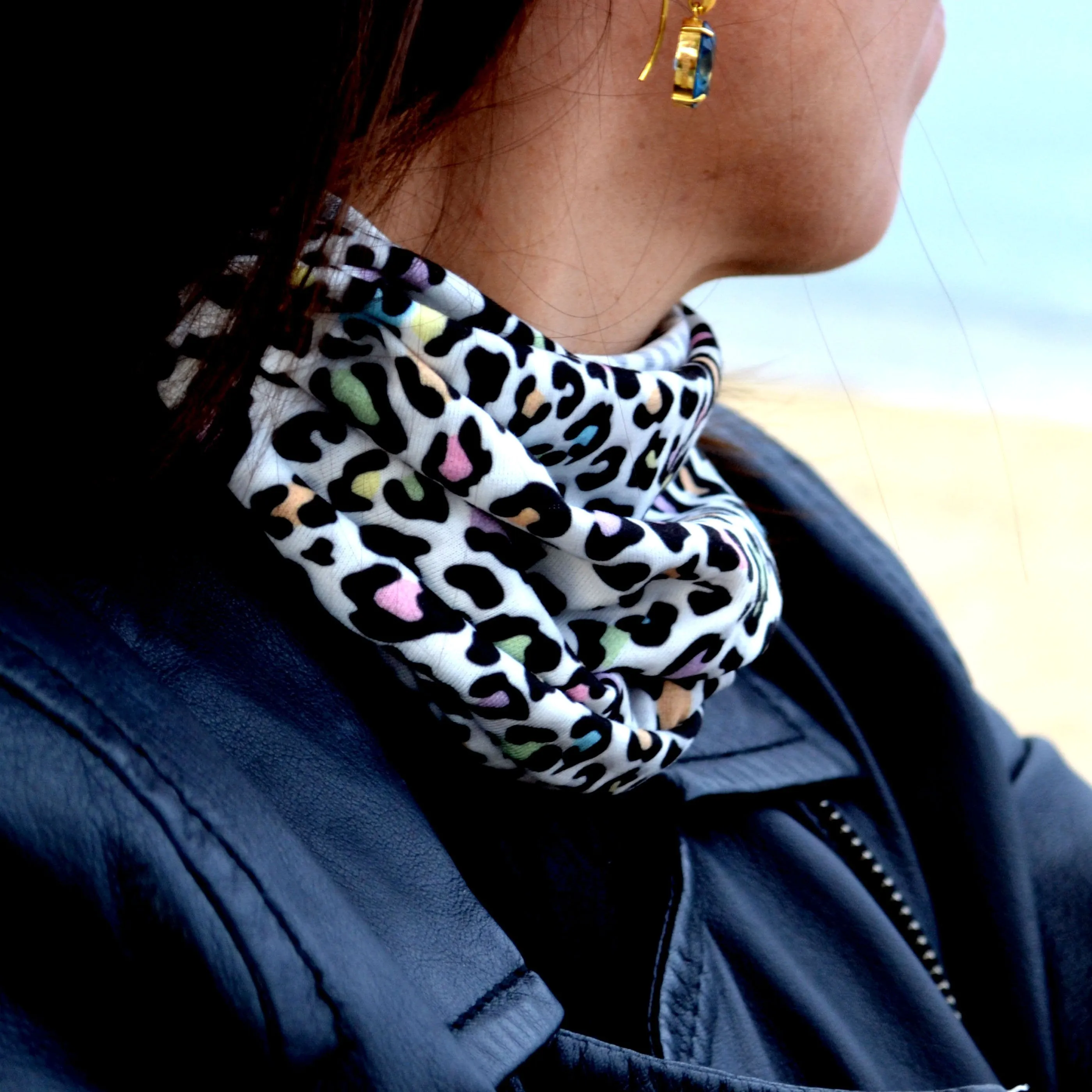 "Jungle" Tunnel Scarf
