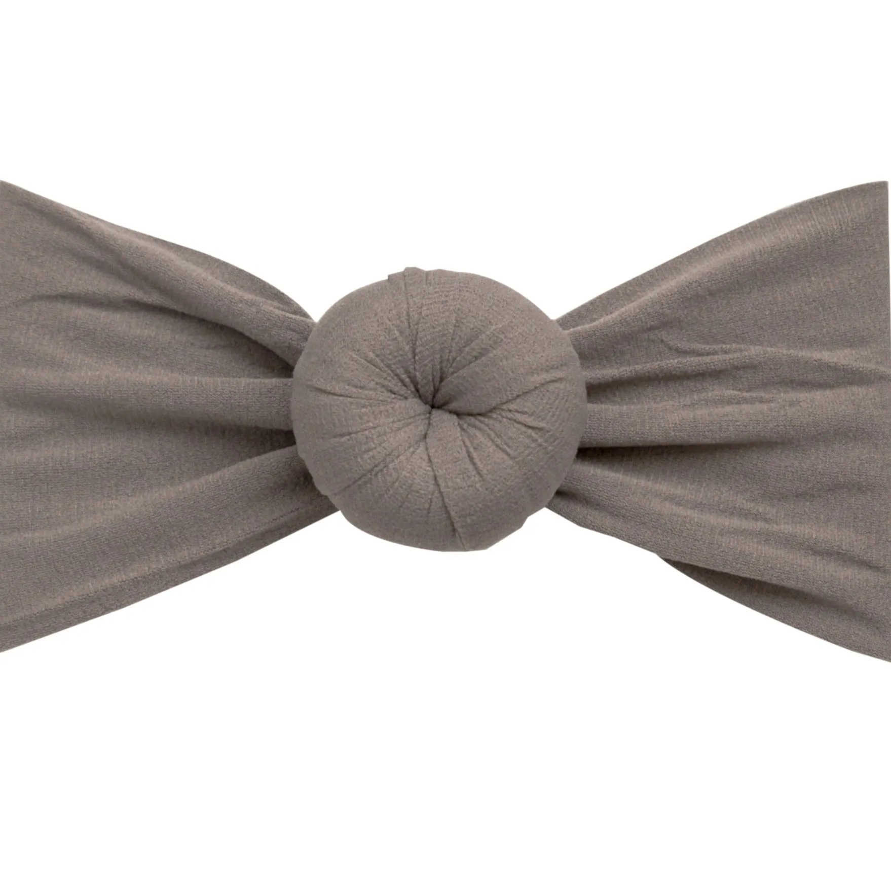 Round Knot Turban - Metal Grey