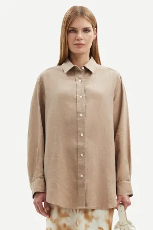 Salova Chinchilla Linen Shirt