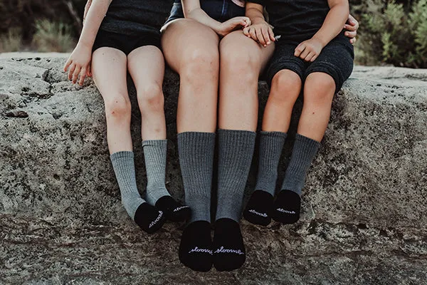 Sloomb Socks - Ultra Soft Merino Crews (child)