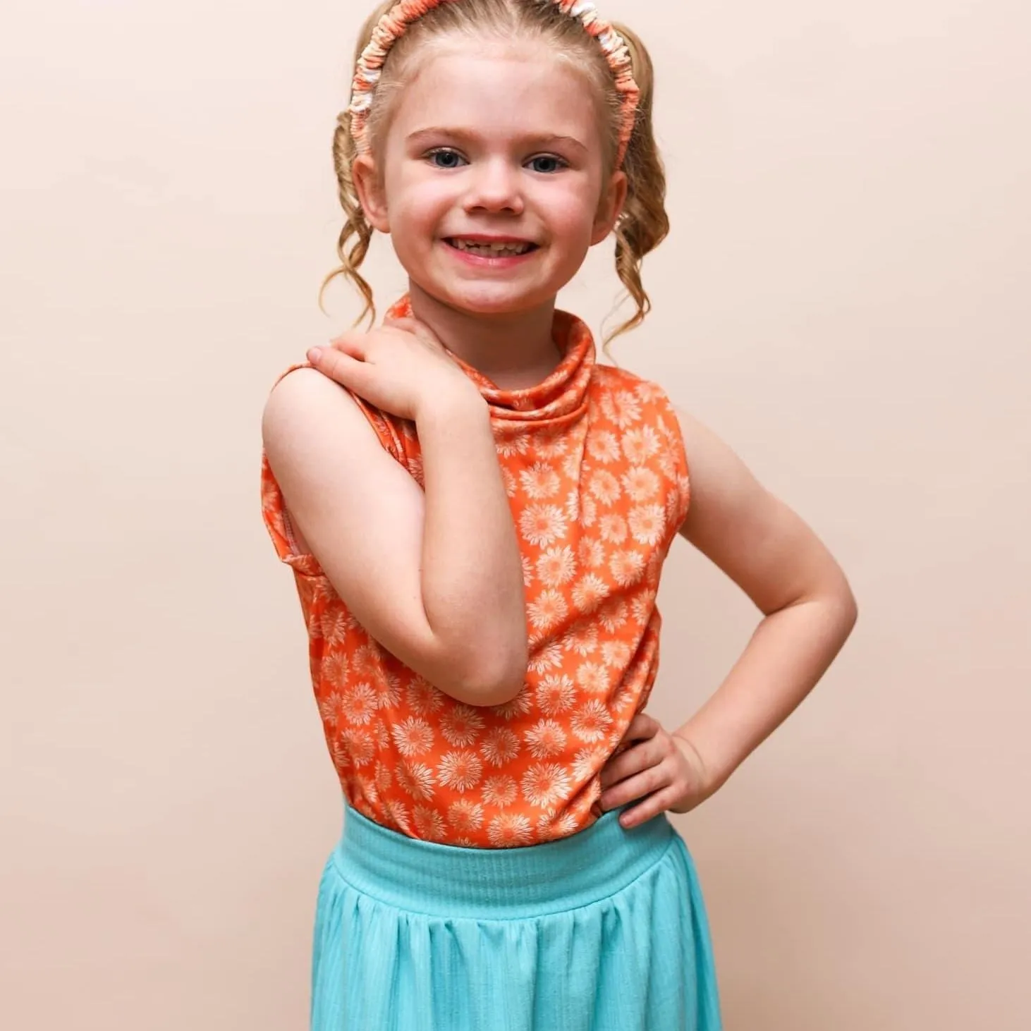 Splash of Colors Ruched Headband