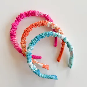 Splash of Colors Ruched Headband