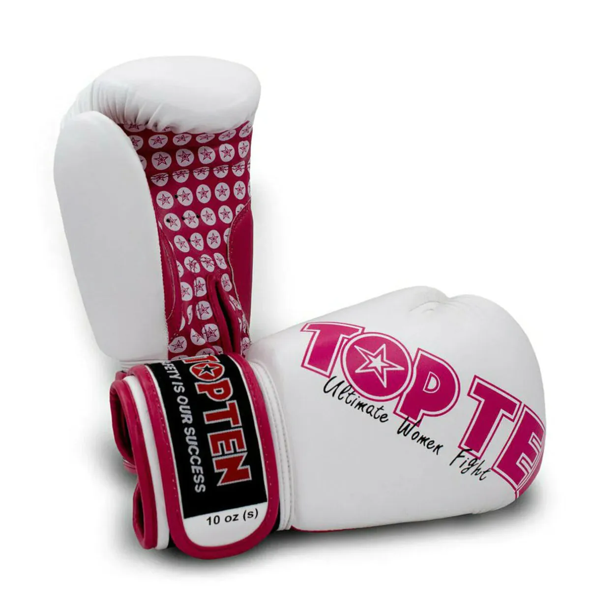 Top Ten Womens Boxing Gloves White/Pink