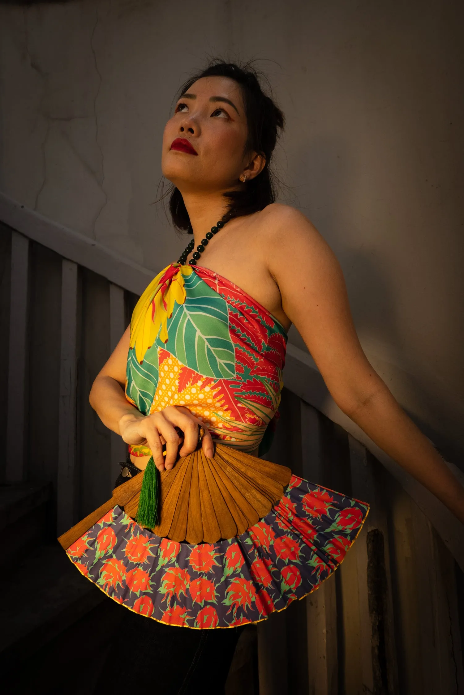 Tropical Tutti Frutti Re-Thread Scarf