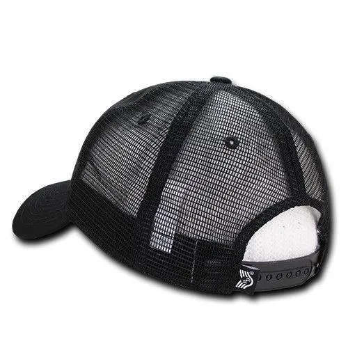 USA US Flag Patriotic Relaxed Fit Trucker Cotton Baseball Caps Hats