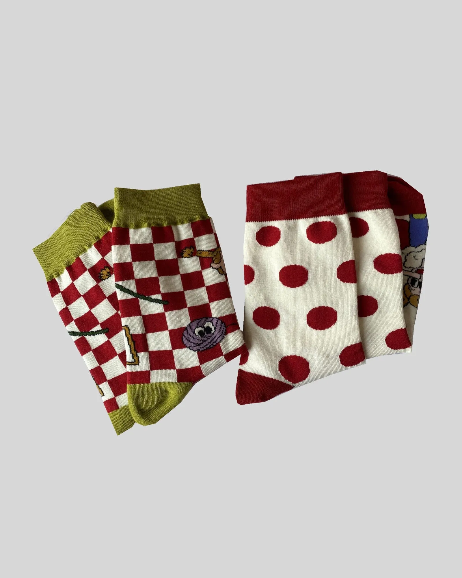 Women's Christmas Socks Colorful Fancy Soft Socks-Little girl socks