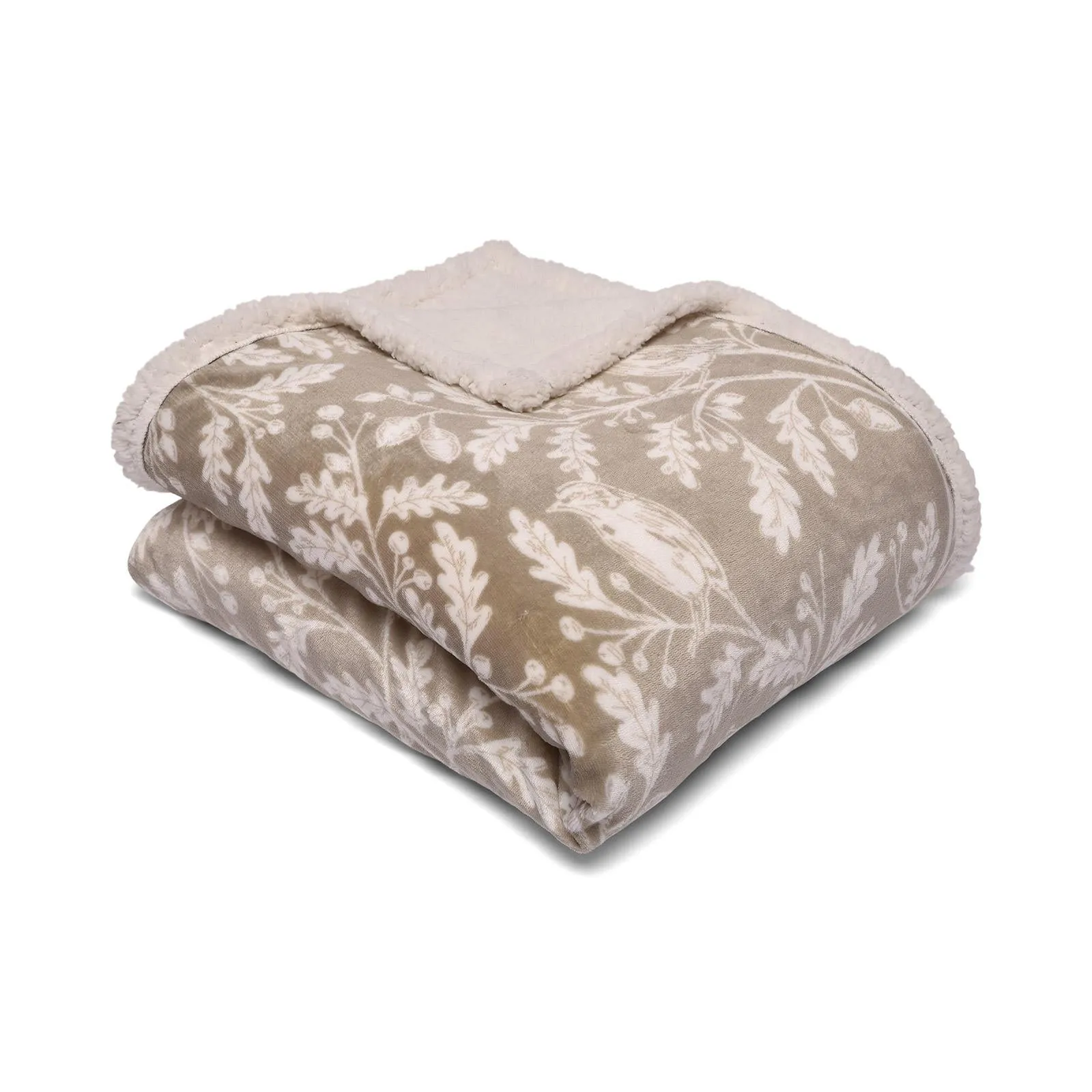 Woodland Owls Throw Blanket 150cm x 200cm